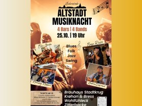 Altstadt Musiknacht - exclusives Angebot