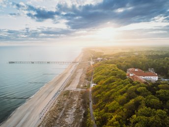 Frische Brise in Graal-Müritz an der Ostsee 