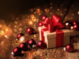 Happy Christmas am Timmendorfer Strand