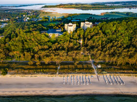 Schneeballschlacht auf Rügen