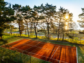 Schneeballschlacht auf Rügen