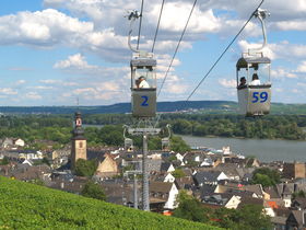 4 Tage Wandern auf dem berühmten Rheinsteig entlang Rhein und Reben 