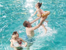 Winterferien im Ferienhaus inkl.  Spaßbad