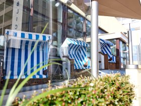 Moije Tied up Börkum im Winter