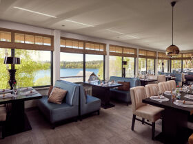 Weihnachten im Ferienhaus am See