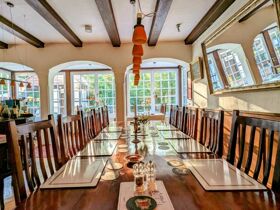 Romantische Nacht im Silberbachtal im Teutoburger Wald