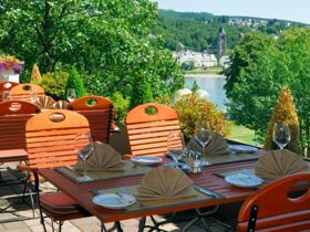 Winterliches Koblenz an Rhein & Mosel