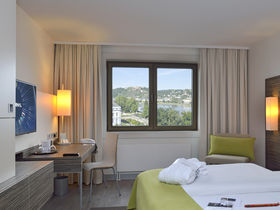 Winterliches Koblenz an Rhein & Mosel