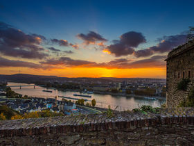 Winterliches Koblenz an Rhein & Mosel