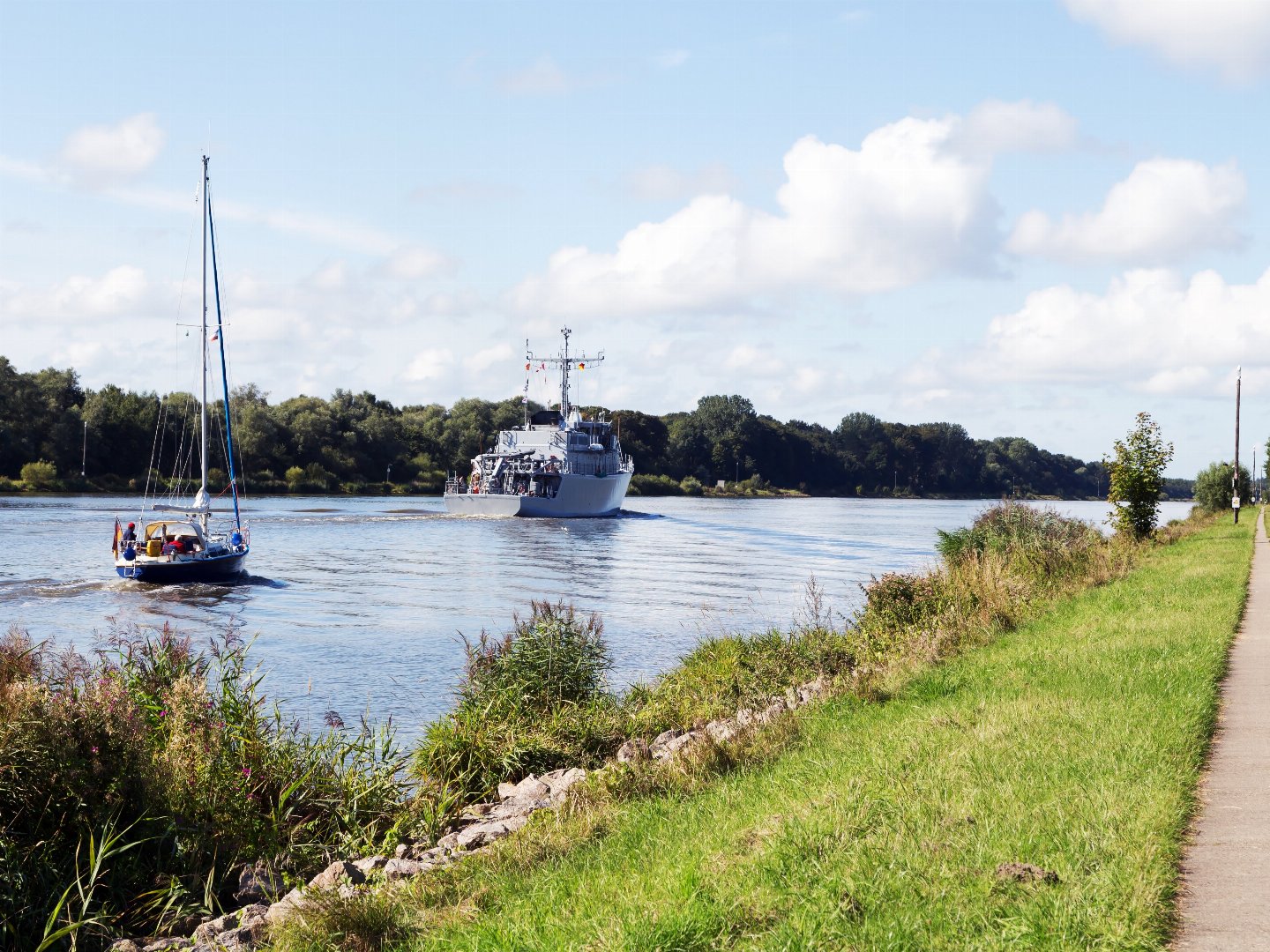 5 Tage Radfahren am Nord-Ostsee-Kanal 