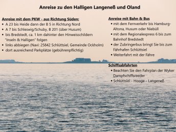AusZeit auf der Hallig und mitten im Meer - inkl. täglichem Abendessen
