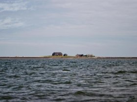 Stürmische Auszeit auf der Hallig und mitten im Meer...