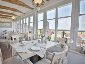 Stürmische Auszeit auf der Hallig und mitten im Meer...