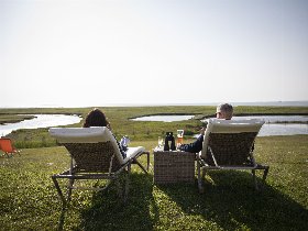 Kurzurlaub auf der Hallig Langeness in der Nordsee