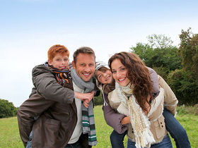 Schneespass für die ganze Familie