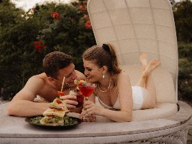 Romantik pur im Kuschelhotel Deluxe mit Kuschelfrühstück und Love-Dinner, Jungle-Spa