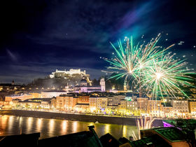  Silvester in Salzburg inkl. Glühweinumtrunk & Neujahrsfrühstück | 4 Nächte