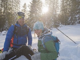 Schneeschuhwandern.....auf Winters Spuren