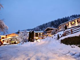 Winterglück in den Bergen