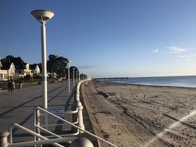 Schönes Meer in Sicht für ein paar Tage Auszeit