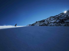 Sonnenskilauf im April 