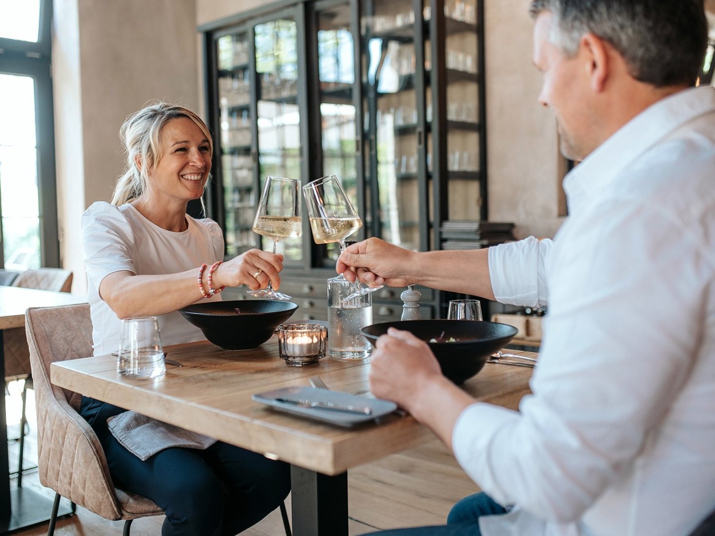 Romantische Auszeit an der Elbmündung mit Candlelight-Dinner
