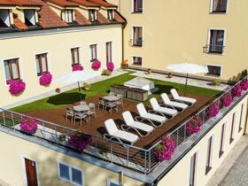 Silvester in  Franzenbad in Tschechien 