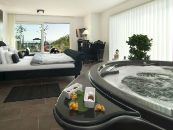 Auszeit in der SPA-Suite - Ruhe, Wein & Wellness