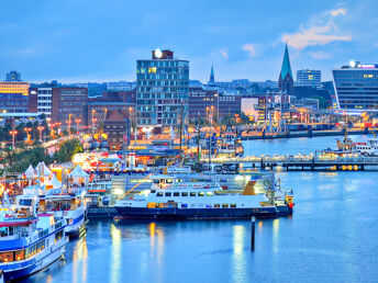 Kiel erleben – frühstücken, bummeln, Fischbrötchen genießen - 2 Nächte