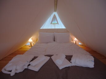 AKTION: Frühlingsstart in der Glamping Villa mit Frühstück | 3 Nächte