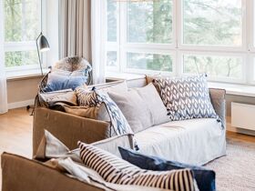 Ruhepol auf skandinavisch an der Ostsee