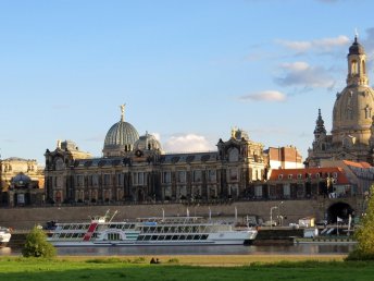 4 Tage Dresden erleben! Direkt  an der Brühlschen Terrasse am Elbufer