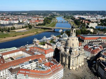 8 Tage Dresden erleben! Direkt  an der Brühlschen Terrasse am Elbufer