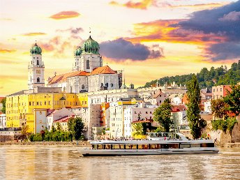 Dreiflüsse-Panorama-Fahrt durch Passau | 3 Tage Kurzurlaub
