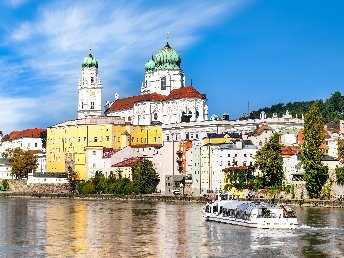 Dreiflüsse-Panorama-Fahrt durch Passau | 4 Tage Kurzurlaub
