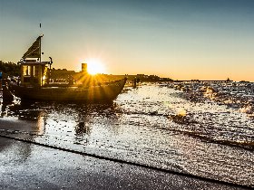 feierliche Weihnachten auf Usedom