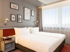 Valentinstag über den Dächern der Stadt in Erfurt - 2 Tage