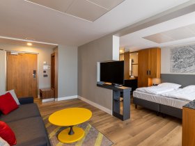 Valentinstag über den Dächern der Stadt in Erfurt - 2 Tage